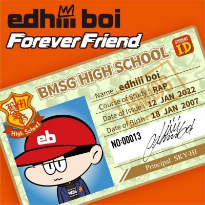 【edhiii boi】 仲間達との楽しきミュージックビデオ「Forever Friend」公開。応募写真で構成する映像企画もスタート。クリエイターedhiii boiを紐解くテレビ出演も決定！